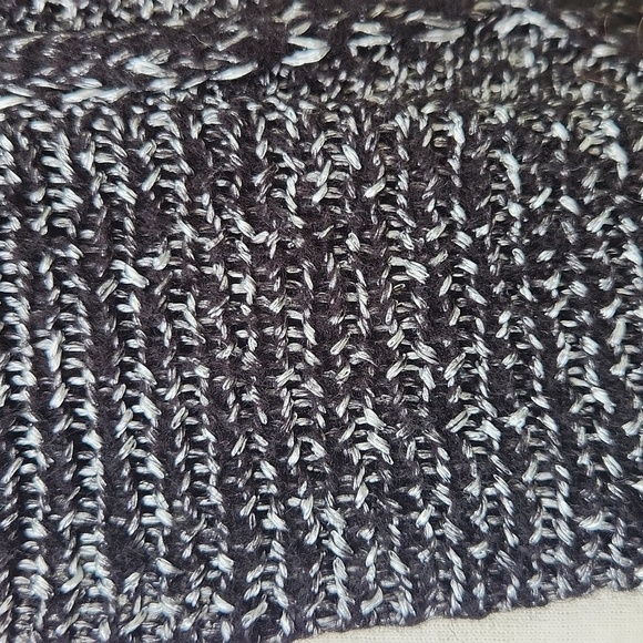 Rachel Rachel Roy black silver metallic cardigan small - Picture 4 of 6